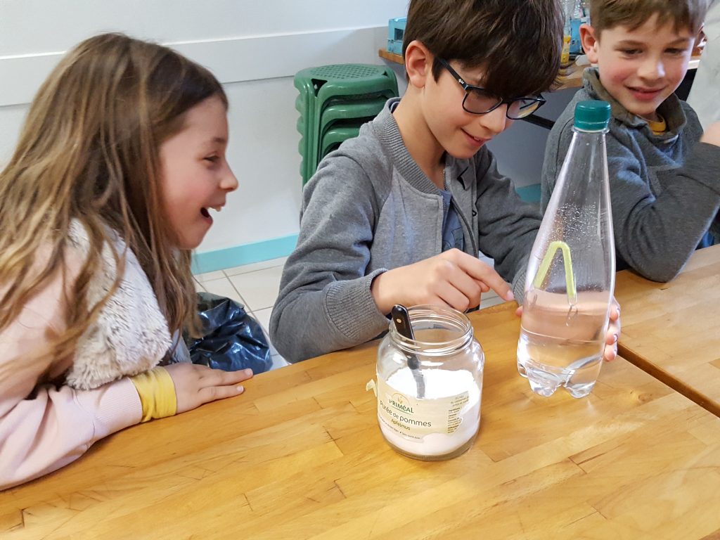 les expériences de chimie