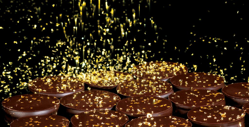 Vente de chocolat de Noël Voisin